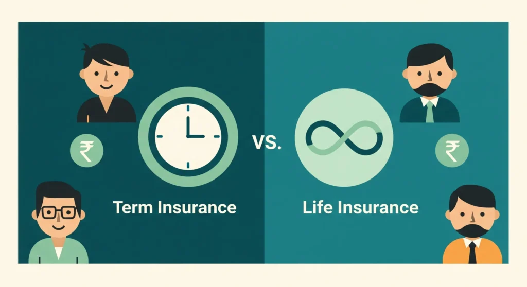 Term Insurance vs Life Insurance: The Real Difference